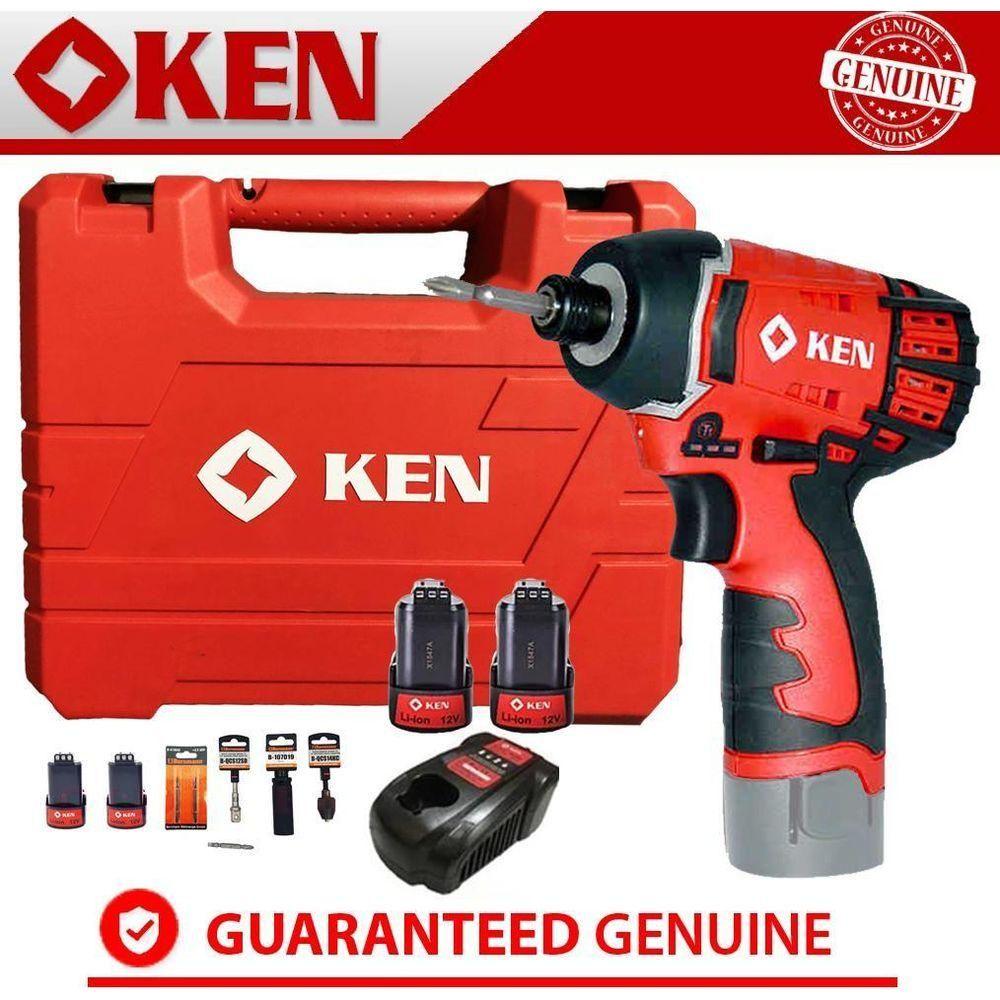 Ken BL6412D 12V Cordless Impact Driver Set - Goldpeak Tools PH Ken Ken BL6412D 12V Cordless Impact Driver Set - Goldpeak Tools PH Ken