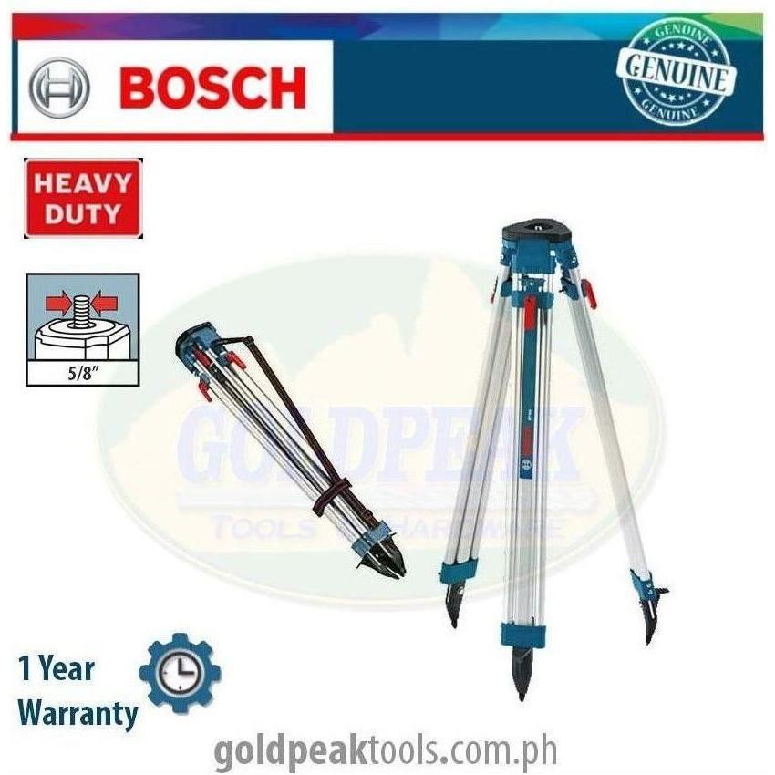 Bosch BT160 Building Tripod 5/8" - Goldpeak Tools PH Bosch Bosch BT160 Building Tripod 5/8" - Goldpeak Tools PH Bosch