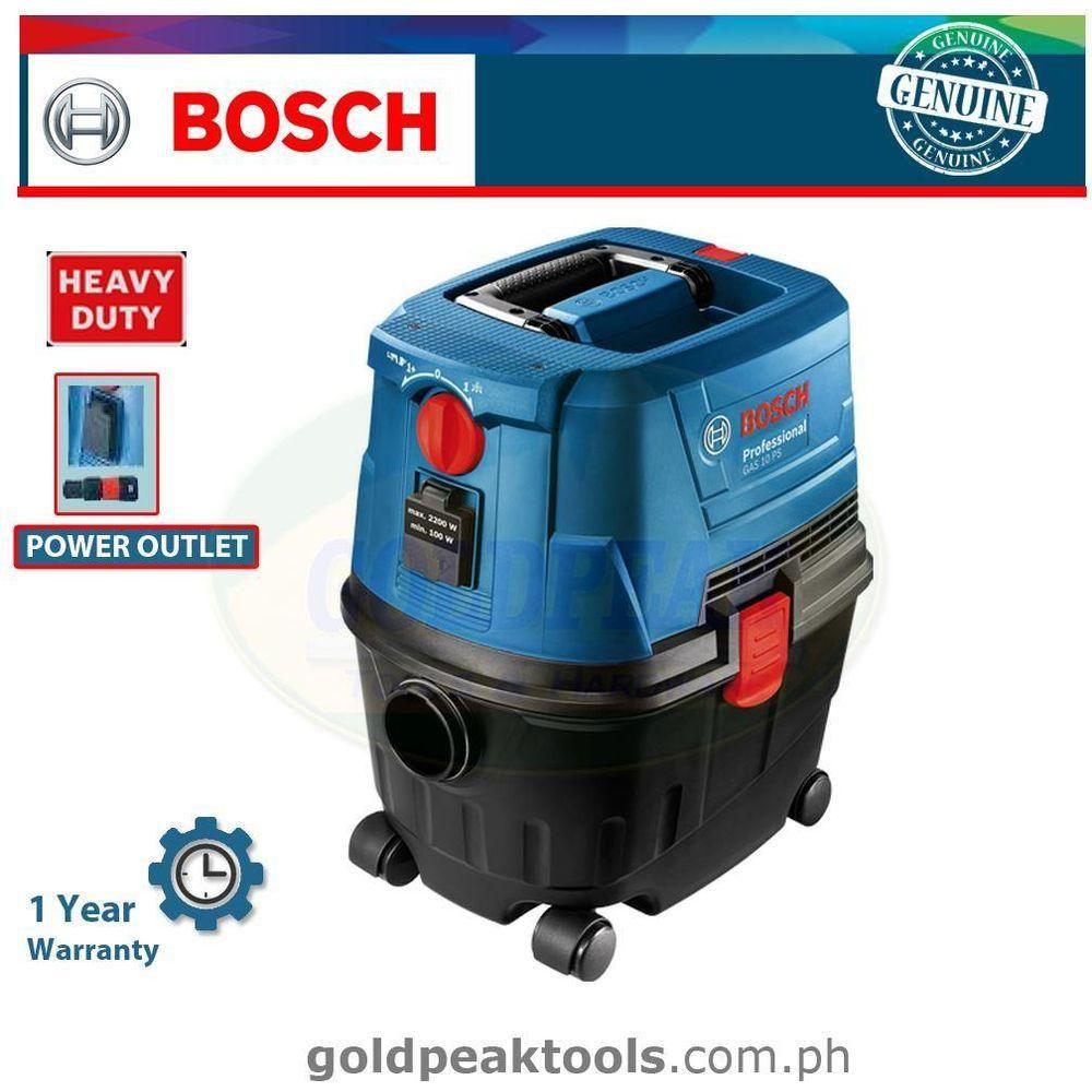 Bosch GAS 15 PS Wet & Dry Vacuum (With Power Outlet) - Goldpeak Tools PH Bosch