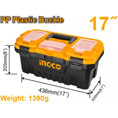 Ingco PBX1701 Plastic Tool Box 17" - KHM Megatools Corp.