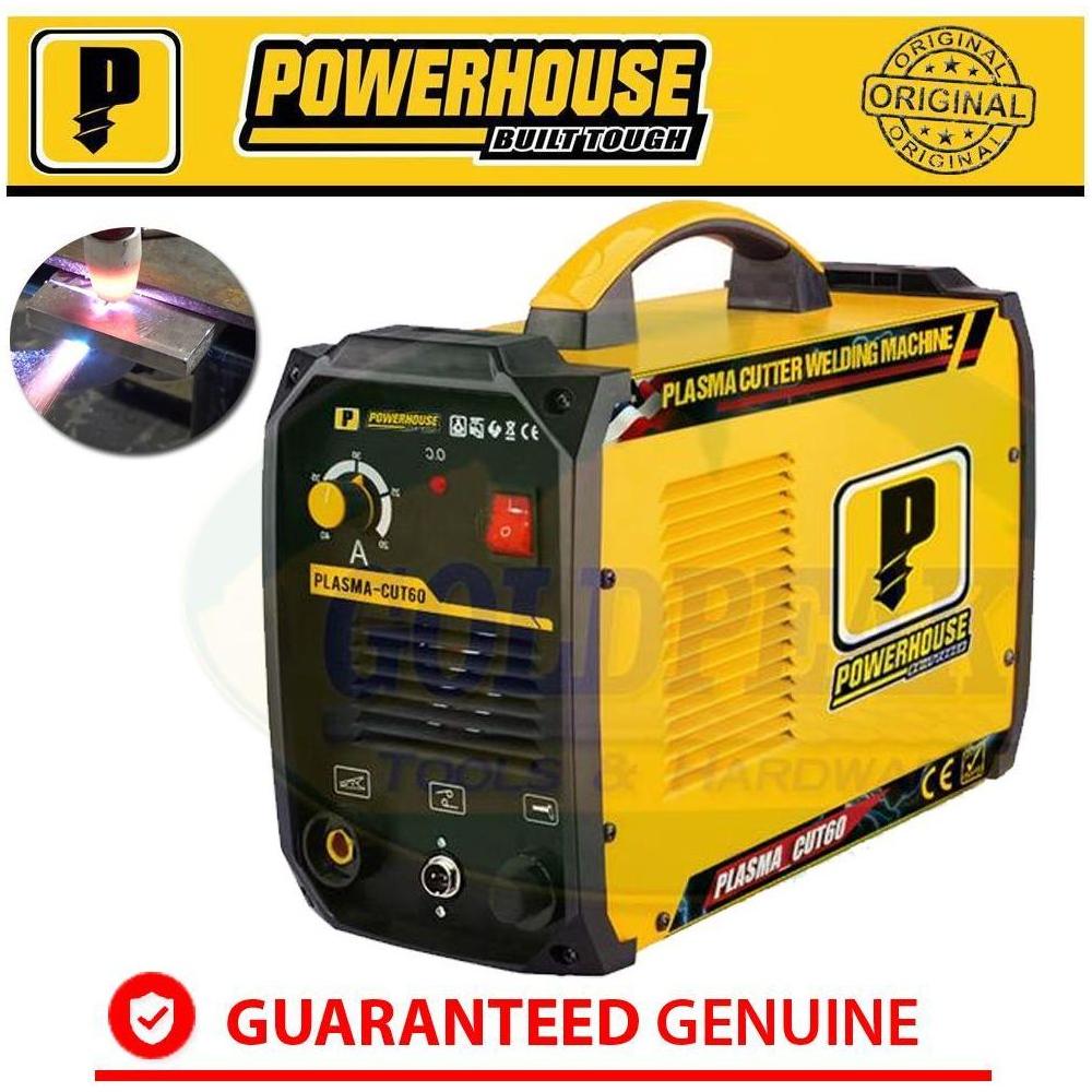 Powerhouse CUT 60 DC Inverter Plasma Cutter / Plasma Cutting Machine - Goldpeak Tools PH Powerhouse