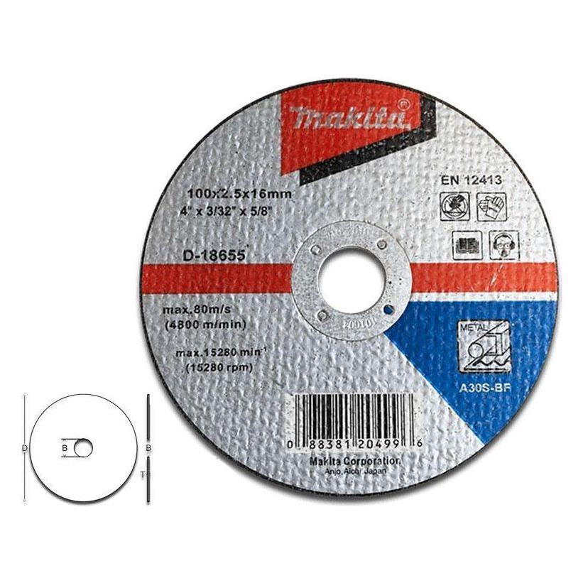 Makita Cut off Wheel / Cutting Disc - Goldpeak Tools PH Makita
