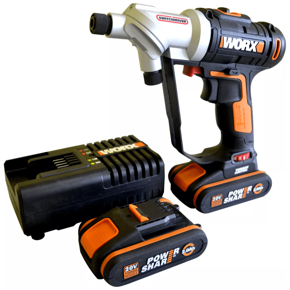 Worx WX176.3 20V Cordless 2in1 Switch Drill / Impact Driver | Worx by KHM Megatools Corp. Worx WX176.3 20V Cordless 2in1 Switch Drill / Impact Driver | Worx by KHM Megatools Corp.