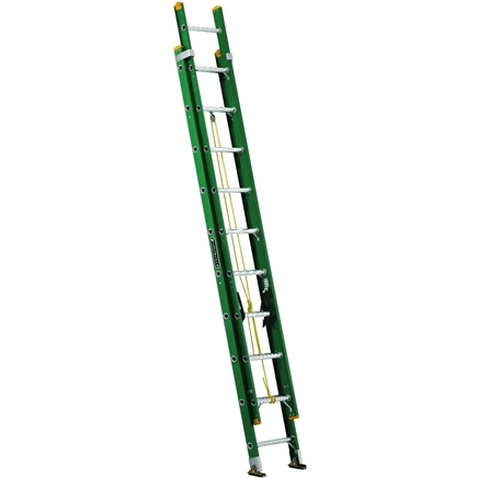 Louisville FE0600 Fiberglass Extension Ladder [GREEN] (225 lbs) - KHM Megatools Corp.