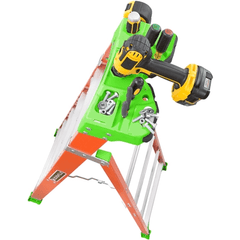 Louisville FXS1500 Fiberglass Single / A-Type Ladder "CROSS STEP" (300 lbs) - KHM Megatools Corp.