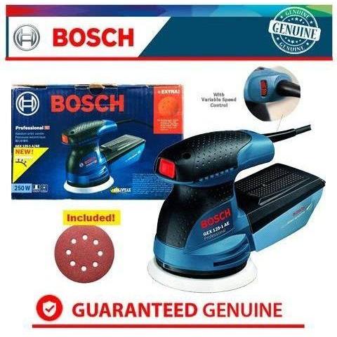 Bosch GEX 125 1-AE Random Orbit Sander - Goldpeak Tools PH Bosch Bosch GEX 125 1-AE Random Orbit Sander - Goldpeak Tools PH Bosch