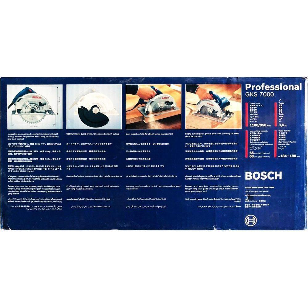 Bosch GKS 7000 Circular Saw 7-1/4" - Goldpeak Tools PH Bosch Bosch GKS 7000 Circular Saw 7-1/4" - Goldpeak Tools PH Bosch