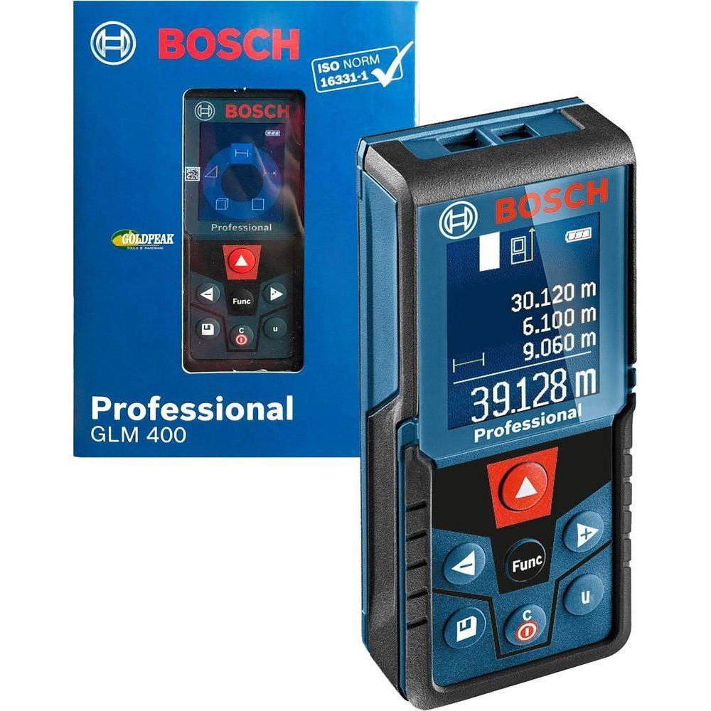 Bosch GLM 400 Laser Range Finder / Digital Distance Measurer - Goldpeak Tools PH Bosch Bosch GLM 400 Laser Range Finder / Digital Distance Measurer - Goldpeak Tools PH Bosch