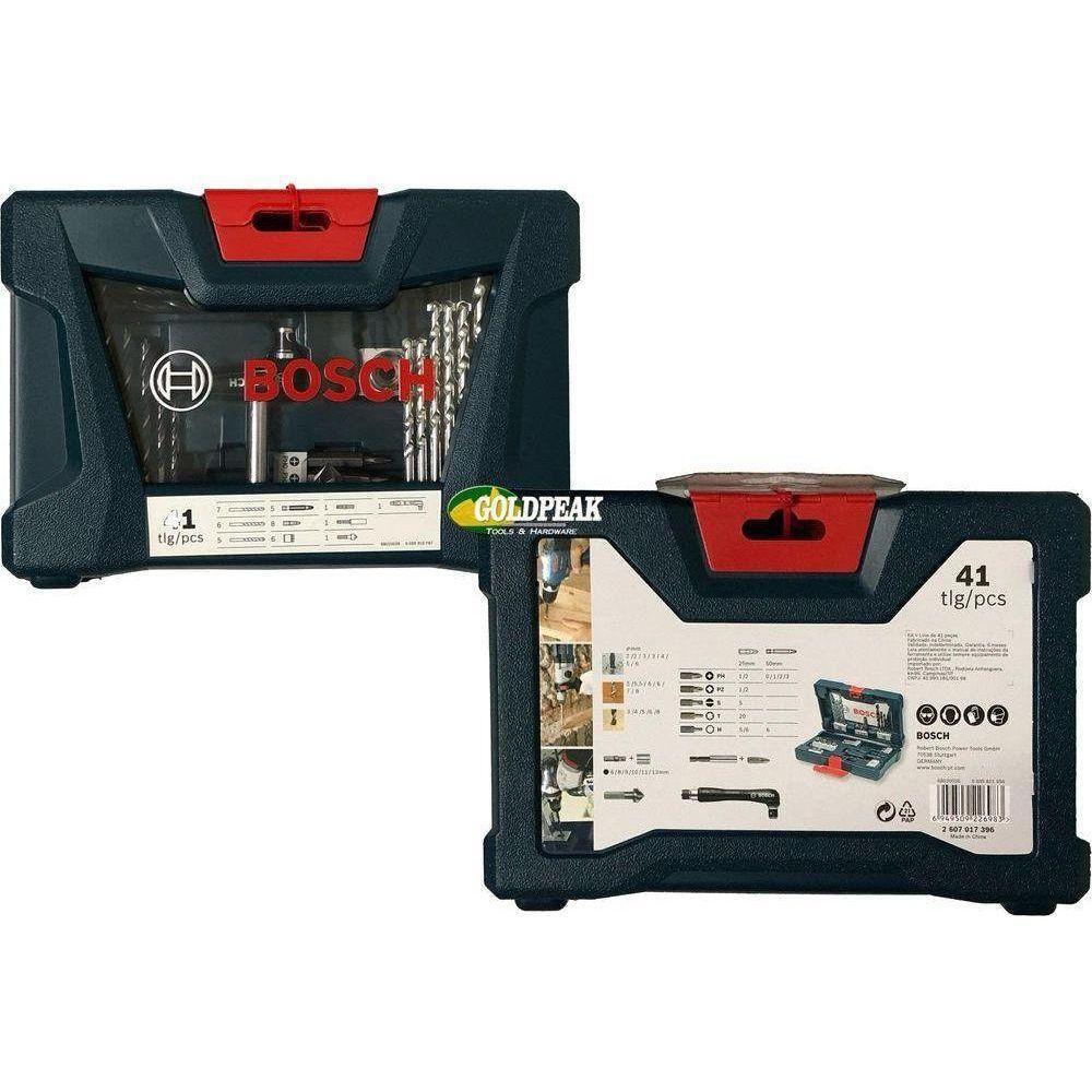 Bosch GSB 180-Li Cordless Hammer Drill + 41 pcs Bit Set and Case - Goldpeak Tools PH Bosch Bosch GSB 180-Li Cordless Hammer Drill + 41 pcs Bit Set and Case - Goldpeak Tools PH Bosch