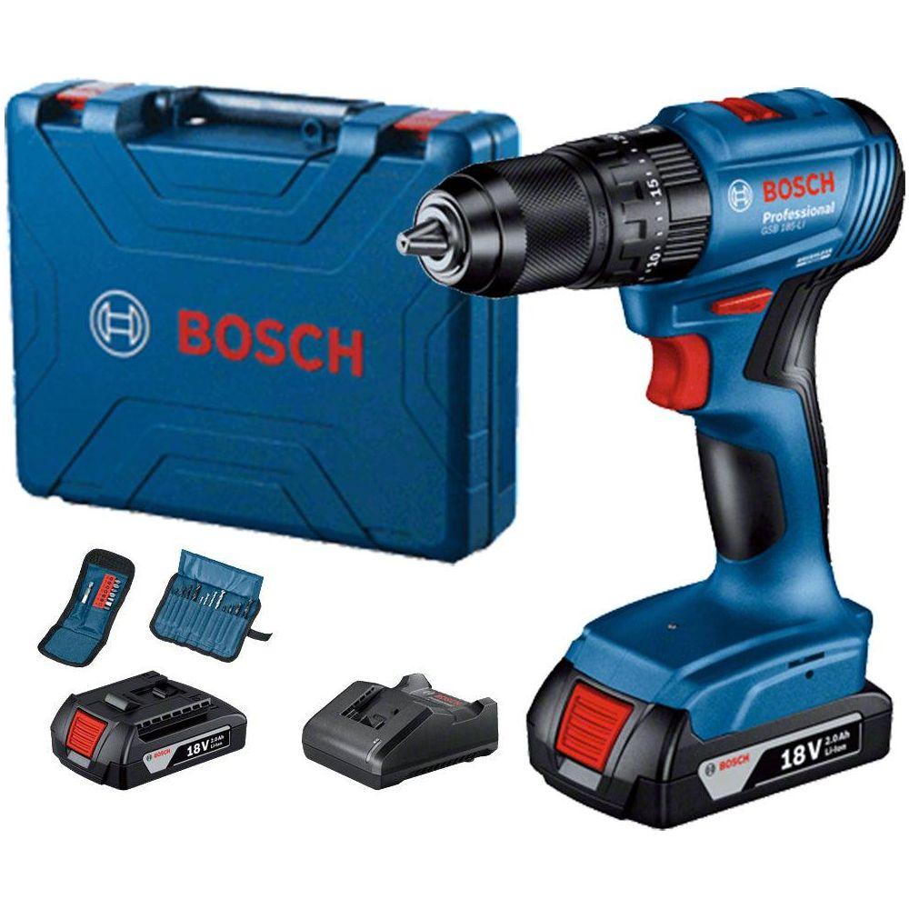 Bosch GSR 185 Cordless Brushless Drill / Driver 3/8" (10mm) 18V - KHM Megatools Corp.