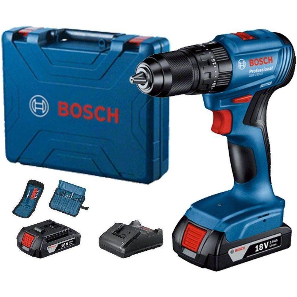 Bosch GSB 185 Cordless Brushless Impact Hammer Drill / Driver 3/8" (10mm) 18V - KHM Megatools Corp. Bosch GSB 185 Cordless Brushless Impact Hammer Drill / Driver 3/8" (10mm) 18V - KHM Megatools Corp.