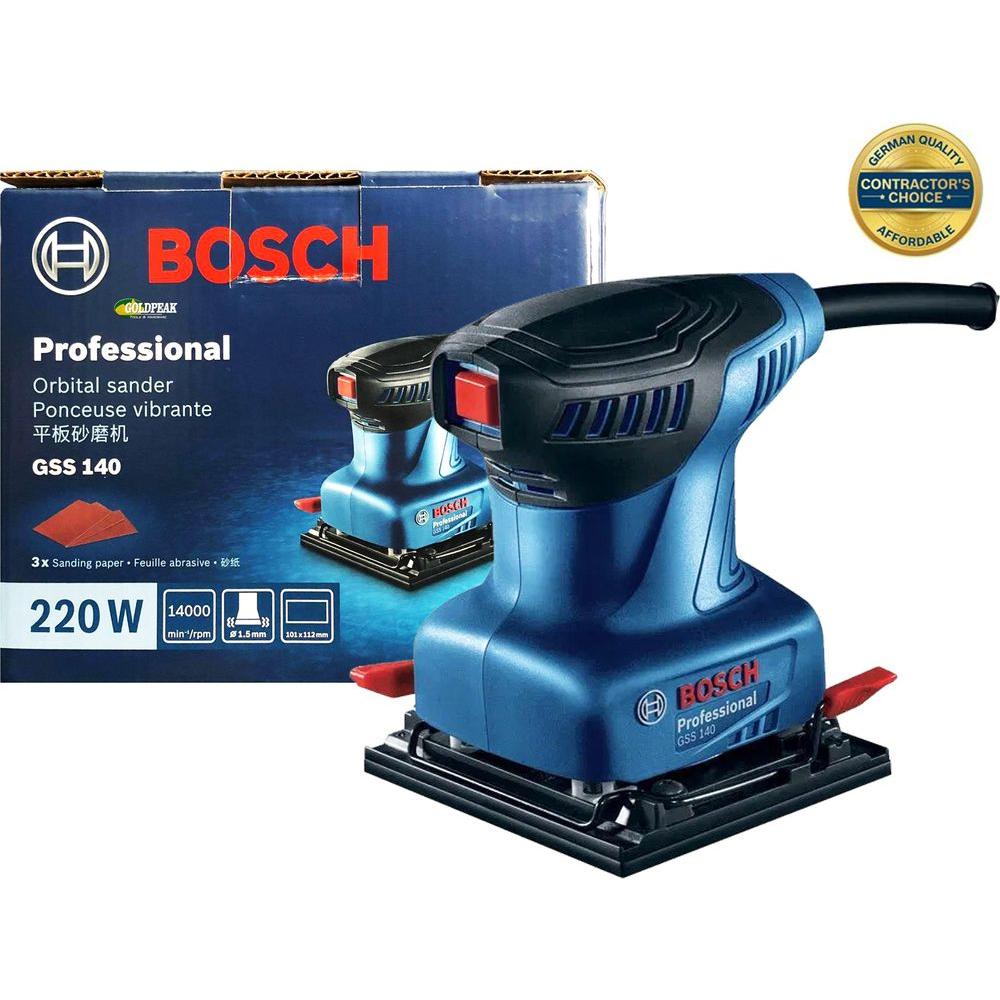 Bosch GSS 140 Finishing Sander [Contractor's Choice] - Goldpeak Tools PH Bosch