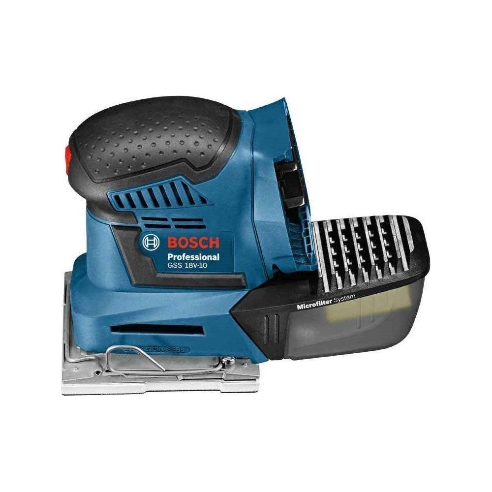 Bosch GSS 18V-Li Cordless Finishing Sander (Bare) - Goldpeak Tools PH Bosch Bosch GSS 18V-Li Cordless Finishing Sander (Bare) - Goldpeak Tools PH Bosch