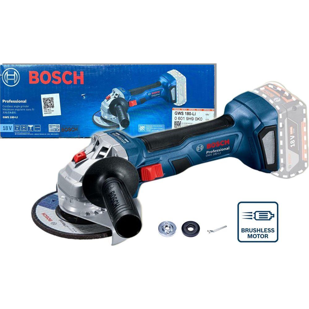 Aktionspreis Bosch GWS 180-Li Angle 18V (100mm) Brushless Grinder 4\