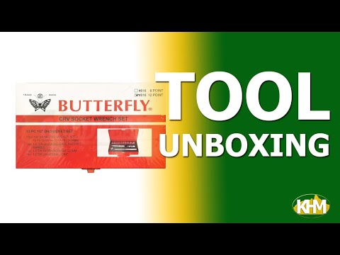 Butterfly Socket Wrench Set 13 PCS.