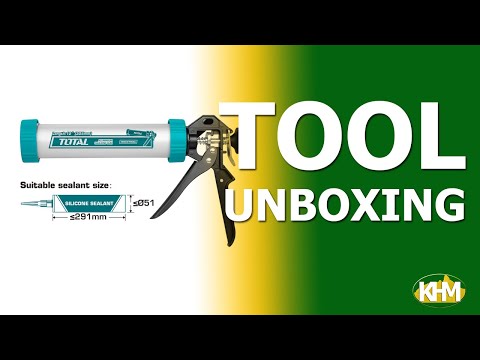 Total THT20112 Aluminum Caulking Gun 12"