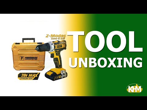 Powerhouse PHBK-20V-CDD (20V) Cordless Drill / Driver