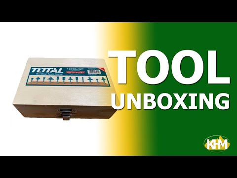 Total TACSR0121 Router Bit Set 6mm Shank (12pcs)