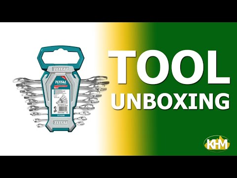 Total THT102386 Open Wrench Set 6-22mm
