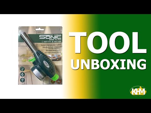 Sonic SGT-888 Gun Type Torch (Butane Powered)