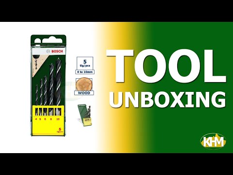 Bosch 5pcs Wood Drill Bit Set (2607019440)