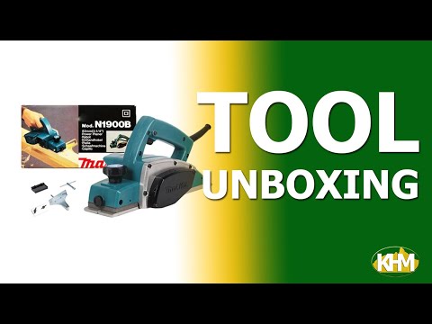 Makita N1900B/1900B Wood Planer 3-1/4" 580W