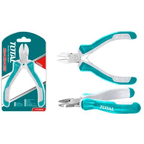 Total THTMN356 Mini Diagonal Cutting Pliers 4.5" | Total by KHM Megatools Corp. Total THTMN356 Mini Diagonal Cutting Pliers 4.5" | Total by KHM Megatools Corp.