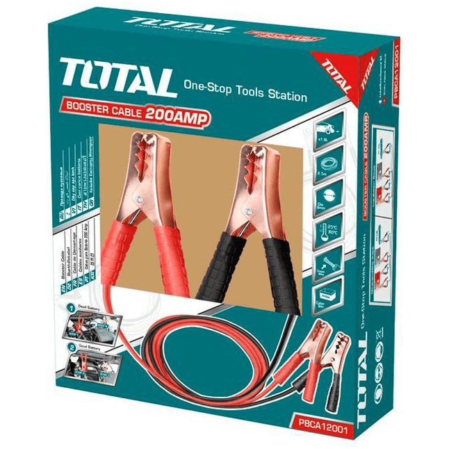 Total PBCA12001 Booster Cable 200A | Total by KHM Megatools Corp. Total PBCA12001 Booster Cable 200A | Total by KHM Megatools Corp.