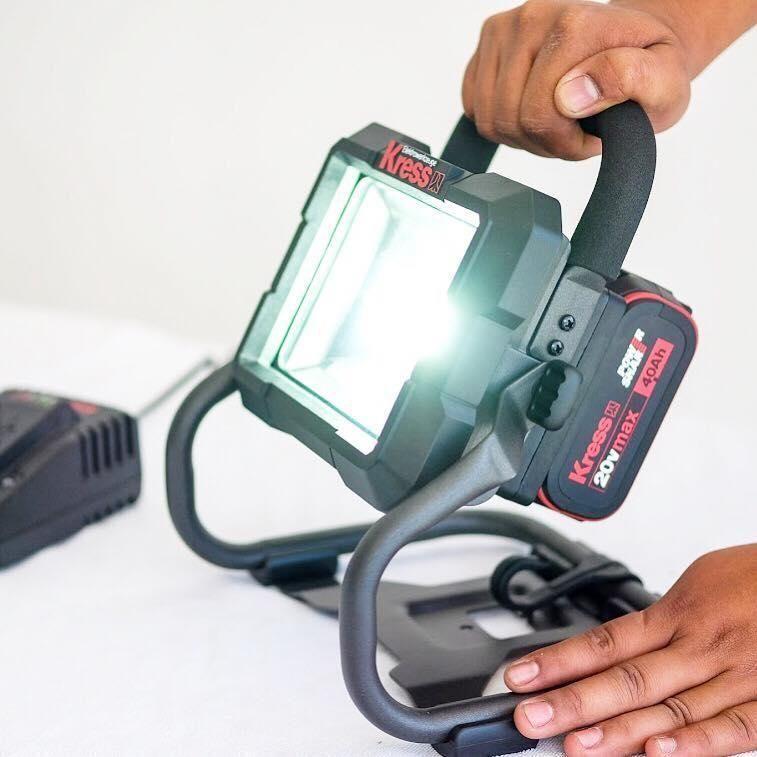 Kress KU010 20V 20V Cordless Jobsite LED Work Light - Goldpeak Tools PH Kress Kress KU010 20V 20V Cordless Jobsite LED Work Light - Goldpeak Tools PH Kress