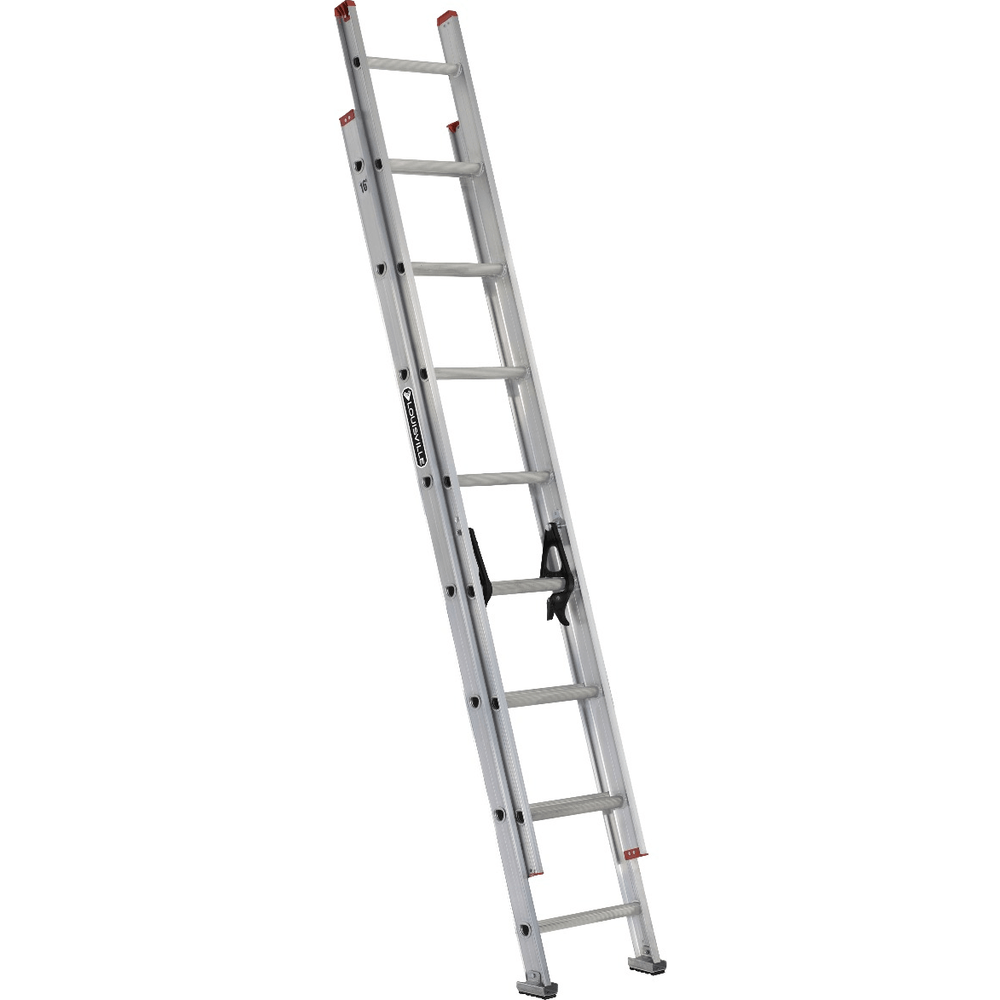 Louisville L-2324 HD Aluminum Section Extension Ladder (200 lbs