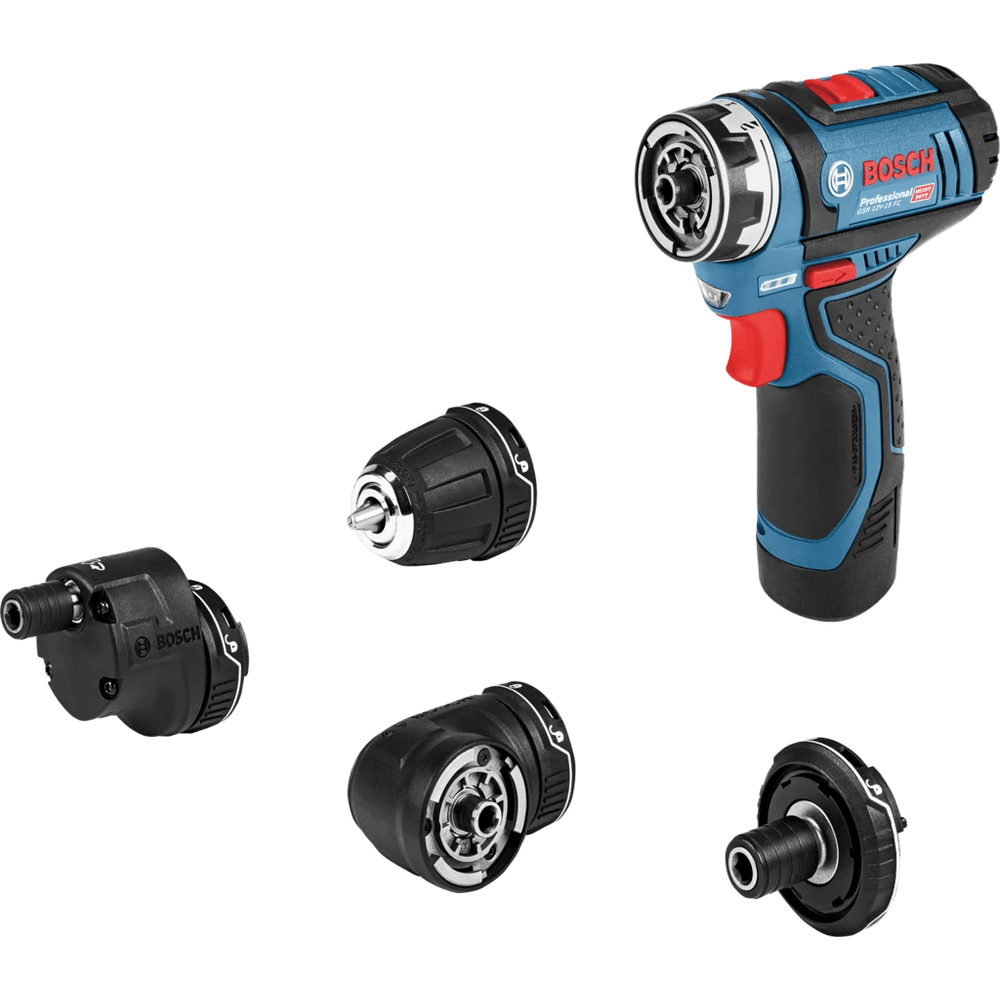 Bosch GSR 12V-15 FC Cordless Drill / Driver FlexiClick (5-in-1) - Goldpeak Tools PH Bosch Bosch GSR 12V-15 FC Cordless Drill / Driver FlexiClick (5-in-1) - Goldpeak Tools PH Bosch