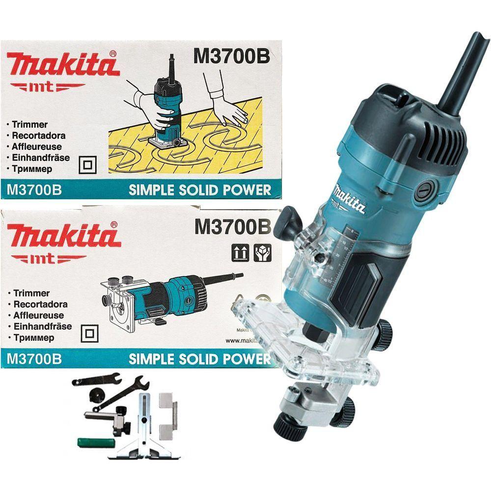 Makita 3709 Makita Trimmer Set Makita MT M3700B Palm Router 1/4