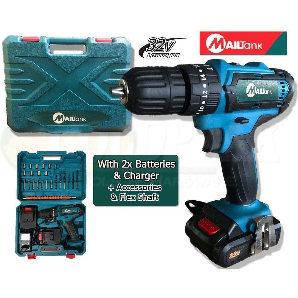 Mailtank SH190 Cordless 32V Hammer Drill / Driver - Goldpeak Tools PH Mailtank Mailtank SH190 Cordless 32V Hammer Drill / Driver - Goldpeak Tools PH Mailtank