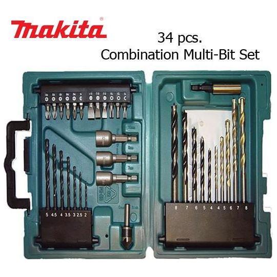 Makita D-36980 34 Piece Combination Drill Bit Set - Goldpeak Tools PH Makita