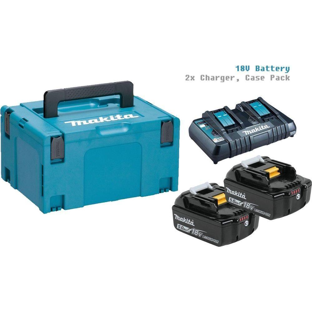 Makita MKP3PT182 18V LXT Power Source Kit (CASE,BATTERY,CHARGER) - Goldpeak Tools PH Makita Makita MKP3PT182 18V LXT Power Source Kit (CASE,BATTERY,CHARGER) - Goldpeak Tools PH Makita