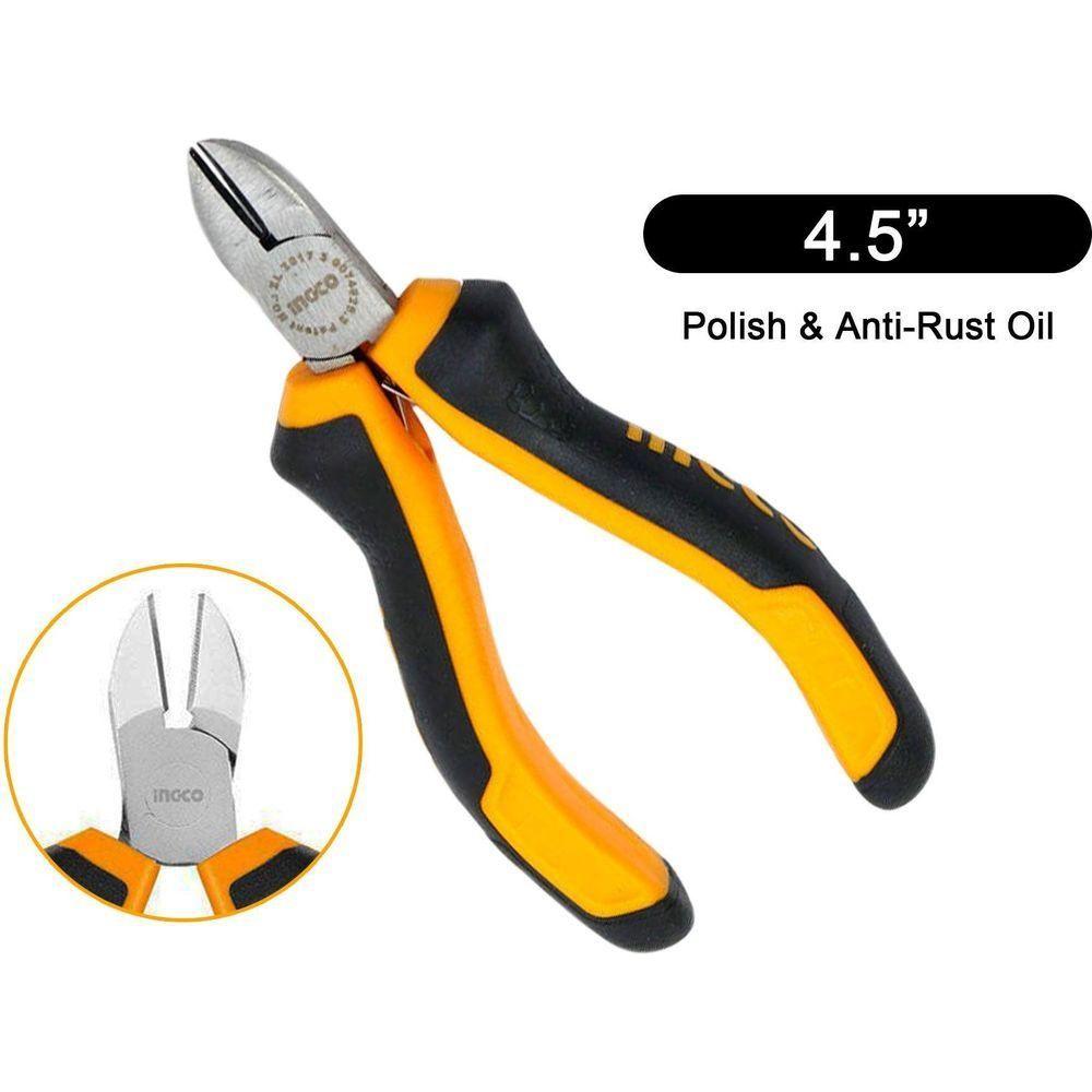 Ingco HMDCP08115 Mini Diagonal Cutting Pliers 4.5" - KHM Megatools Corp. Ingco HMDCP08115 Mini Diagonal Cutting Pliers 4.5" - KHM Megatools Corp.