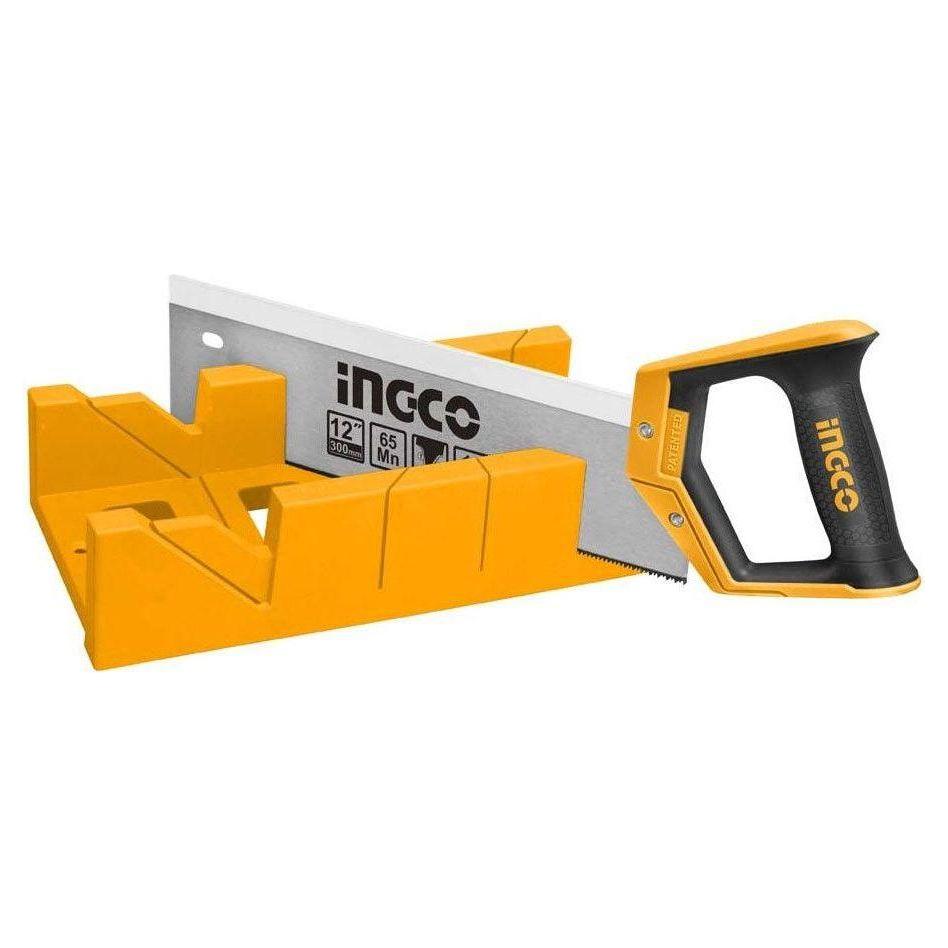 Ingco HMBS3008 Miter Box & Back Saw Set 12" - KHM Megatools Corp. Ingco HMBS3008 Miter Box & Back Saw Set 12" - KHM Megatools Corp.