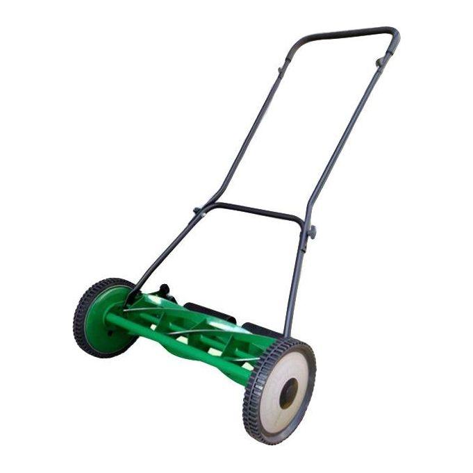 20in Manual Reel Mower Adjustable 5-Blade Push Lawn, 49% OFF