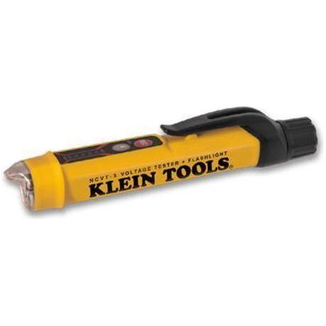 Klein NCVT-3 Non-Contact Voltage Tester with Flashlight - Goldpeak Tools PH Klein Klein NCVT-3 Non-Contact Voltage Tester with Flashlight - Goldpeak Tools PH Klein