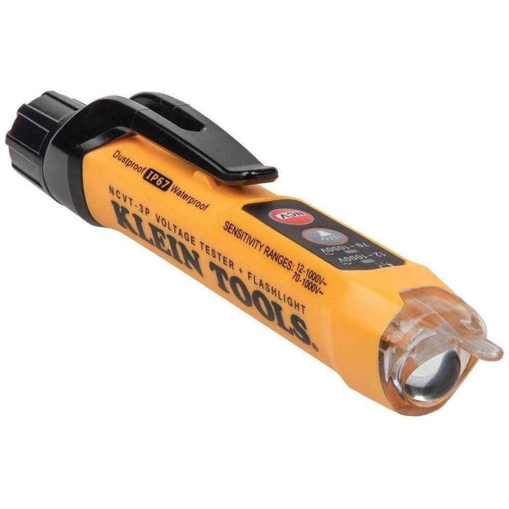 Klein NCVT-3P Non-Contact Voltage Tester with Flashlight - KHM Megatools Corp. Klein NCVT-3P Non-Contact Voltage Tester with Flashlight - KHM Megatools Corp.