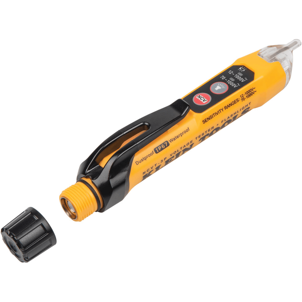 Klein NCVT-3P Non-Contact Voltage Tester with Flashlight - KHM Megatools Corp. Klein NCVT-3P Non-Contact Voltage Tester with Flashlight - KHM Megatools Corp.