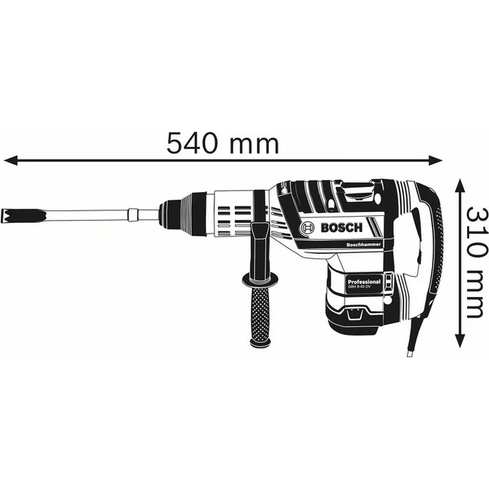 Bosch GBH 8-45 D SDS-max Rotary Hammer 1500W | Bosch by KHM Megatools Corp. Bosch GBH 8-45 D SDS-max Rotary Hammer 1500W | Bosch by KHM Megatools Corp.