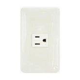 Omni P1-EG-PK Convenience Outlet with Ground in Plate (Flush Type) | Omni by KHM Megatools Corp.