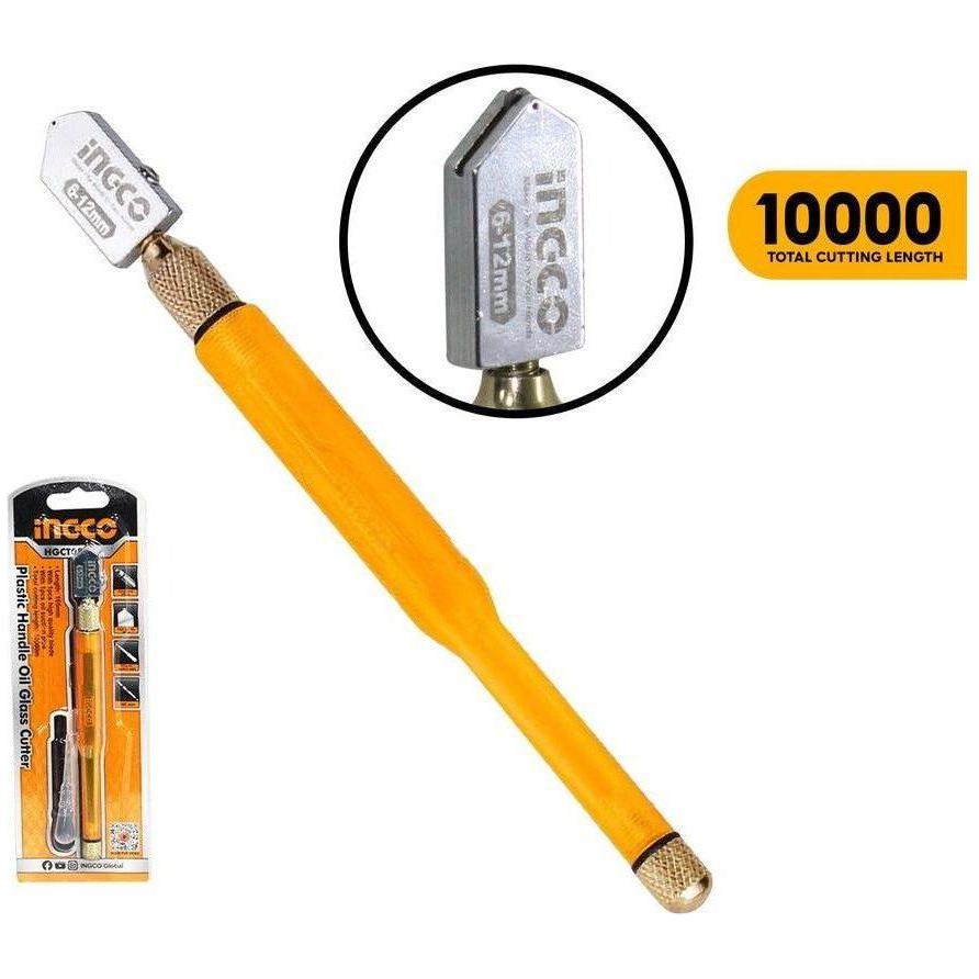 Ingco HGCT05 Plastic Handle Oil Glass Cutter - KHM Megatools Corp. Ingco HGCT05 Plastic Handle Oil Glass Cutter - KHM Megatools Corp.