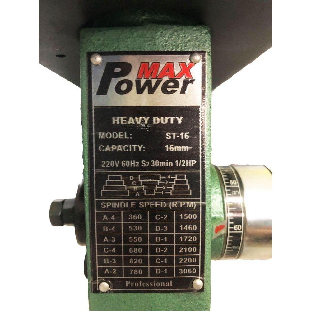 Powermax ST-16 Drill Press - Goldpeak Tools PH Powermax Powermax ST-16 Drill Press - Goldpeak Tools PH Powermax