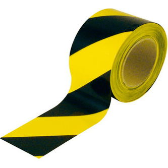 Barrier Barricade Tape (Yellow/Black Stripes) | Barrier by KHM Megatools Corp.