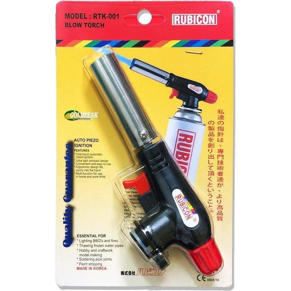 Rubicon RTK-001 Butane Blow Torch - Goldpeak Tools PH Rubicon Rubicon RTK-001 Butane Blow Torch - Goldpeak Tools PH Rubicon
