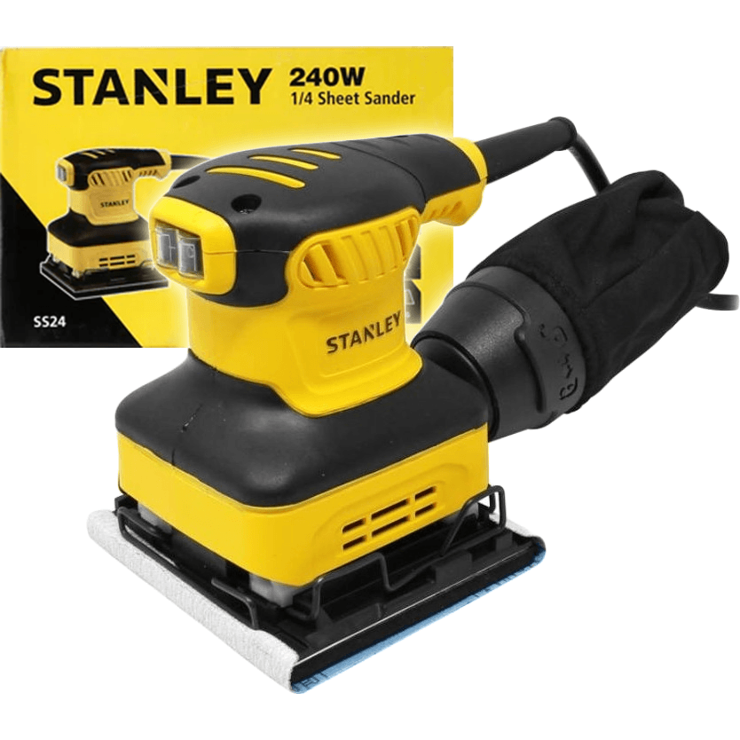 Stanley SS24 Finishing Sander 240W 1/4" - KHM Megatools Corp. Stanley SS24 Finishing Sander 240W 1/4" - KHM Megatools Corp.