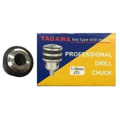 Tagawa Professional Tapered Drill Chuck 16mm x JT3 (5/8") - Goldpeak Tools PH Tagawa