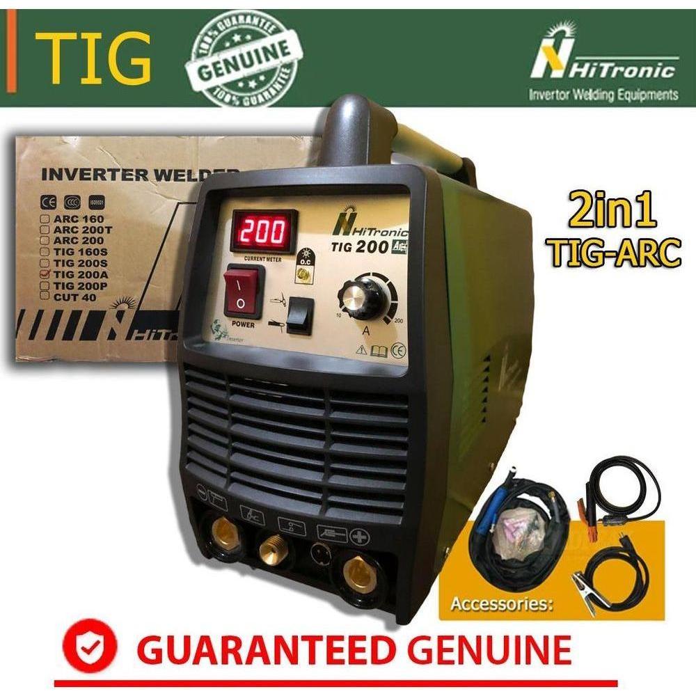 Hitronic TIG 200CT / 200A Welding Machine 2in1 TIG ARC - Goldpeak Tools PH Hitronic Hitronic TIG 200CT / 200A Welding Machine 2in1 TIG ARC - Goldpeak Tools PH Hitronic